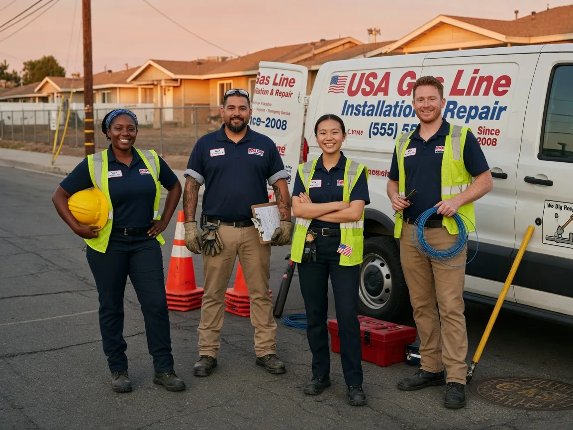 Gas Line Installation company in Thornton, WA